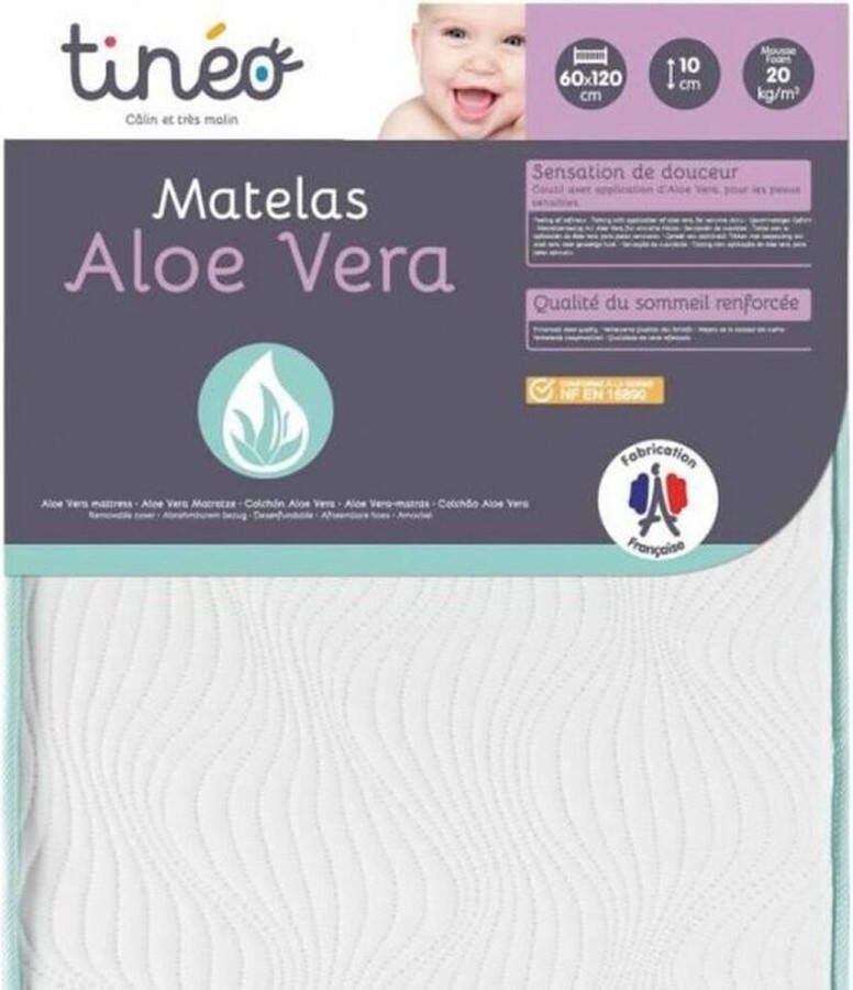 Tineo Matras voor kinderbed Aloe Vera 60 x 120 cm