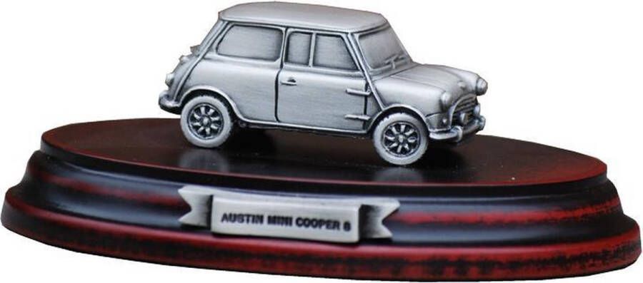 Tingieterij 't Oude Ambacht Mini Cooper S Schaalmodel 1:57 Miniatuur klassieker beeldje Mini Cooper