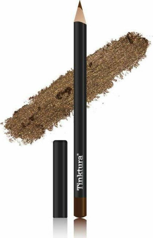 Tinktura Cougar Oogpotlood Bruin Glitter Vegan Kerst Feestdagen Parabeenvrij