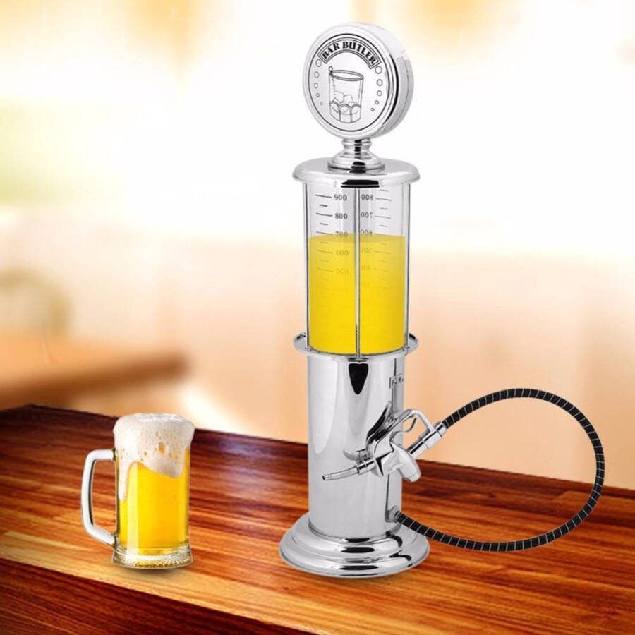 Tip Top vintage audio Biertap drank dispenser Bar butler Tankstation met tap kraantje Biertoren Limonadetap Alcohol Tafeltap