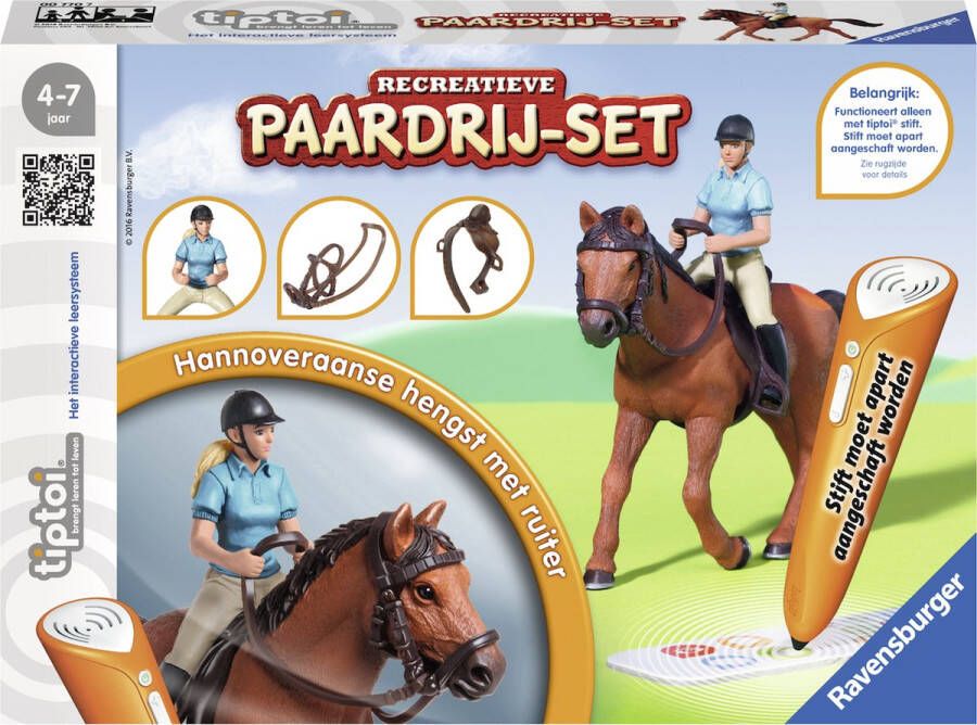 Tiptoi Dierenset Paardrijset Speelfiguur Ravensburger Leersysteem