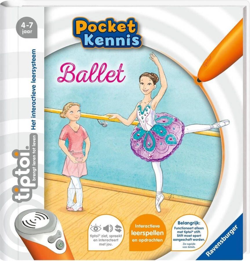 Tiptoi Pocket Boek Ballet Ravensburger Leersysteem