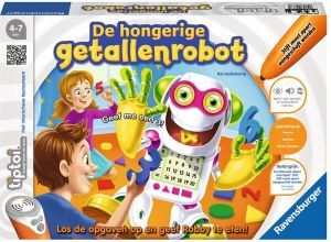 Tiptoi spel De Hongerige Getallenrobot Ravensburger Leersysteem