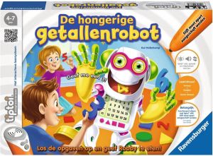 Tiptoi spel De Hongerige Getallenrobot Ravensburger Leersysteem