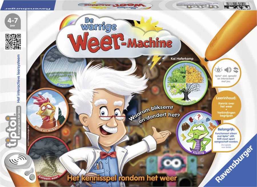 Tiptoi spel De weermachine Ravensburger Leersysteem