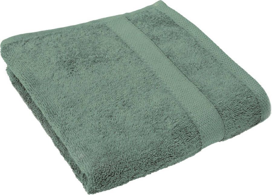 Tiseco Douchelaken 100x150cm stone green SET 2