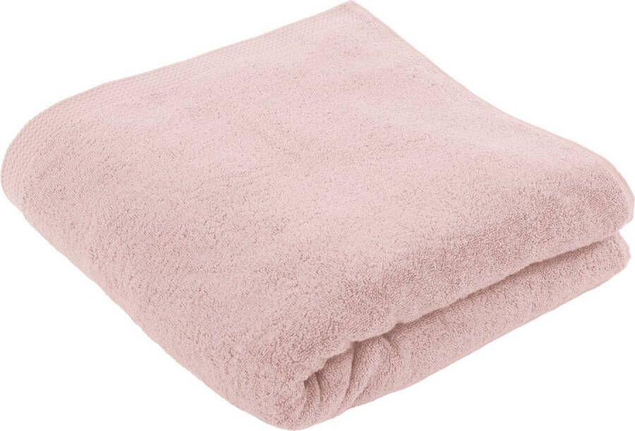 Tiseco Douchelaken DELUX 100x150cm soft pink