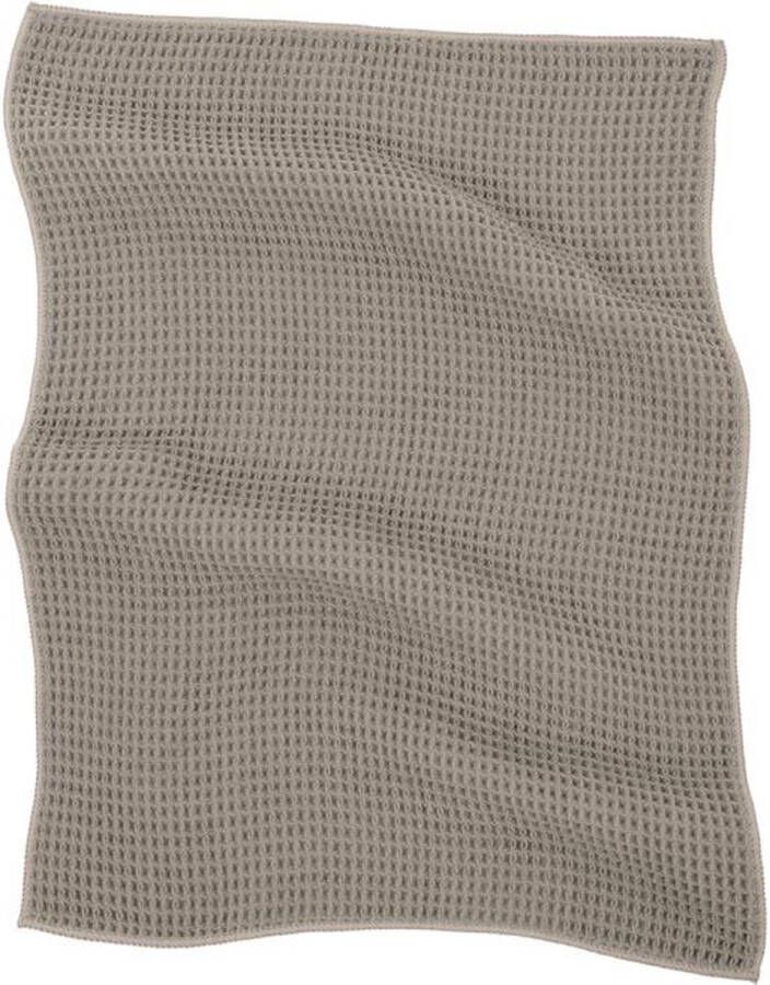 Tiseco Home Studio Keukenhanddoek ESSENTIALS SET 4 85% PE 15% PA microvezel ultra-absorberend sneldrogend duurzaam materiaal 40x60 cm Zand