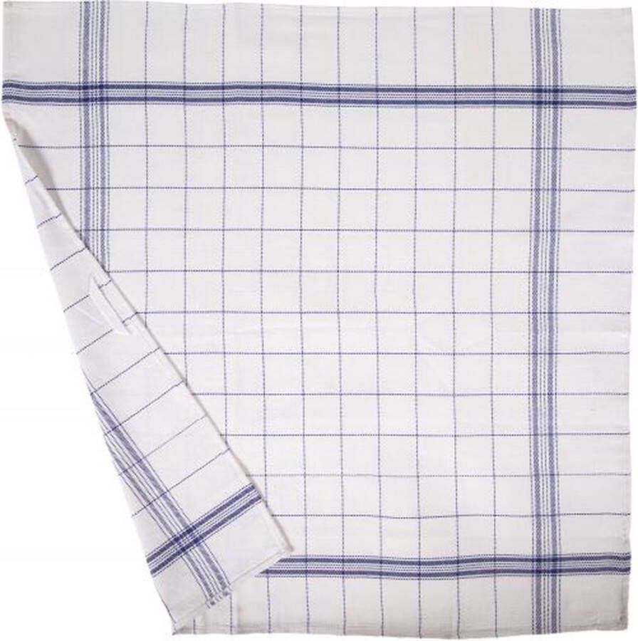 Tiseco Keukenhanddoek PRO CHEF SET 6 HORECA 68x68 cm blauw