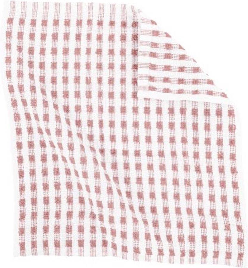 Tiseco Home Studio Vaatdoek OMAN SET 12 100% katoen badstof ultra-absorberend sneldrogend duurzaam materiaal 32x35 cm Roze