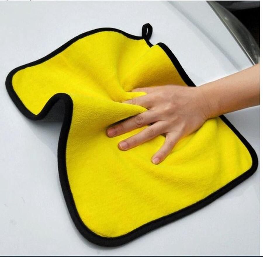 TLVX Hoge Kwaliteit Zachte Microvezeldoek 30cm x 30cm – Auto Droogdoek – Stofdoek –Hoog Absorberend – Microveber – Schoonmaak – Car Detailling – Vocht Water Opname doek – Stofvrij – Streeploos Herbruikbaar – Wasbaar – Snel Drogend – 1 stuks