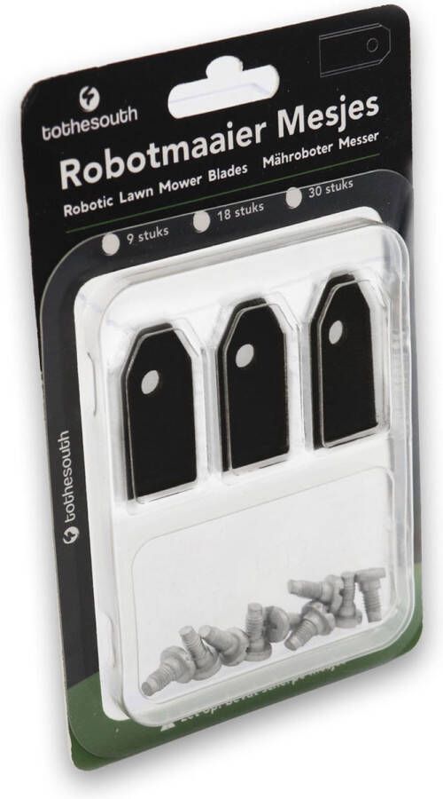 To the South Robotmaaier Mesjes Black Coated (Limited Edition) geschikt voor McCulloch 30 stuks