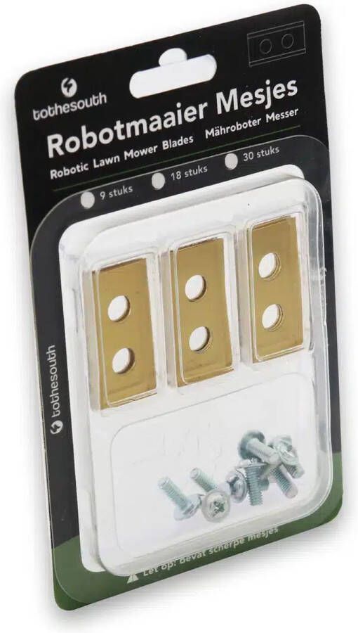 To the South Robotmaaier mesjes titanium geschikt voor Worx Landroid M700 WR142E 60 stuks