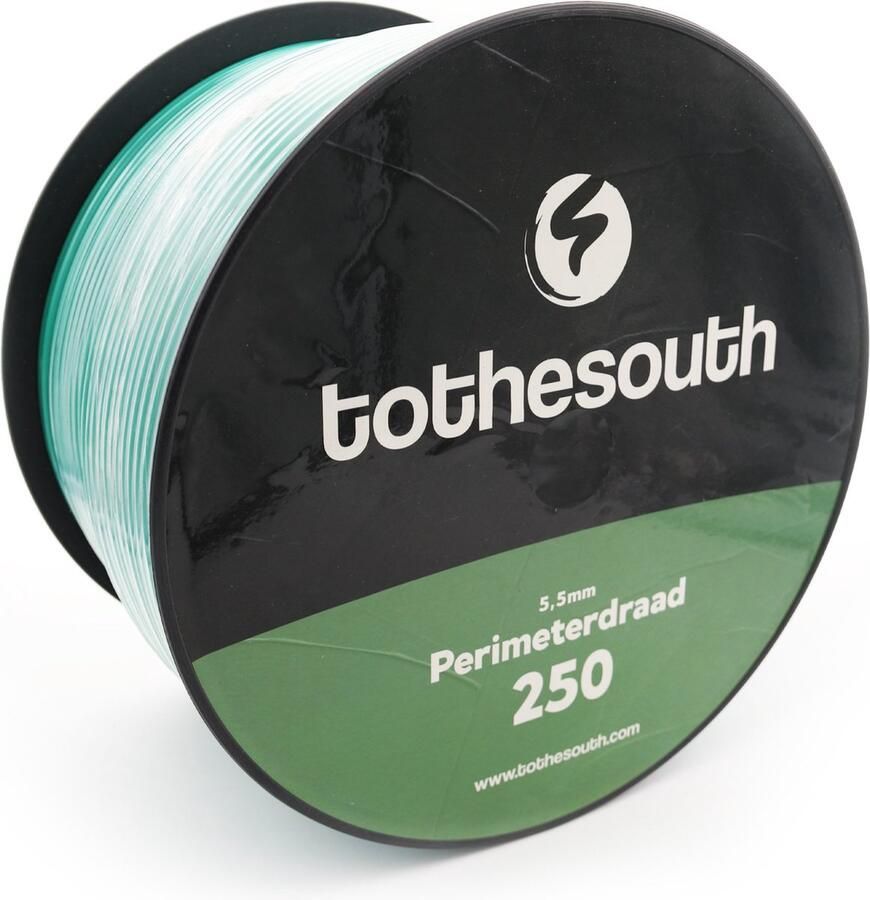 To the South 5.5mm perimeterdraad (PRO) geschikt voor alle Worx Robotmaaiers dubbel geïsoleerd 250 meter
