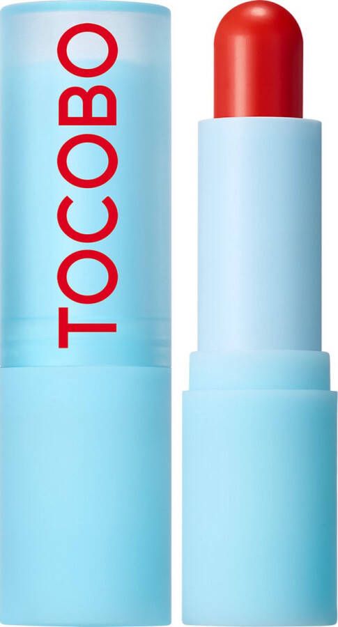 Tocobo Glass Tinted Lip Balm 011 Flush Cherry Korean Vegan Lip Care