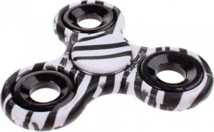 Toi-Toys Fidget Spinner Zebra Print 8 Cm
