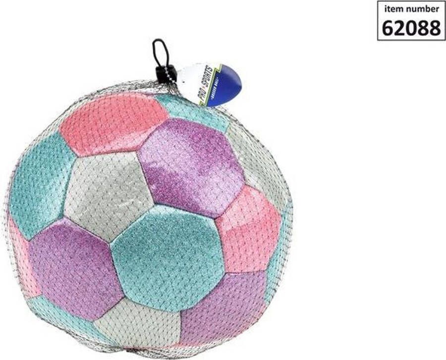 Toi-Toys Glitter voetbal 5 inch