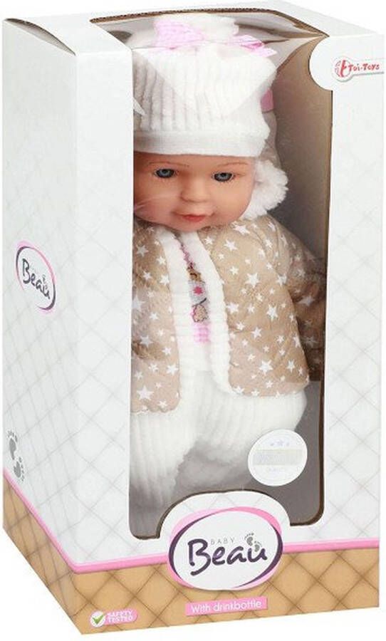 Toi-Toys Babypop Beau met winterkleren 32 cm (02156A)