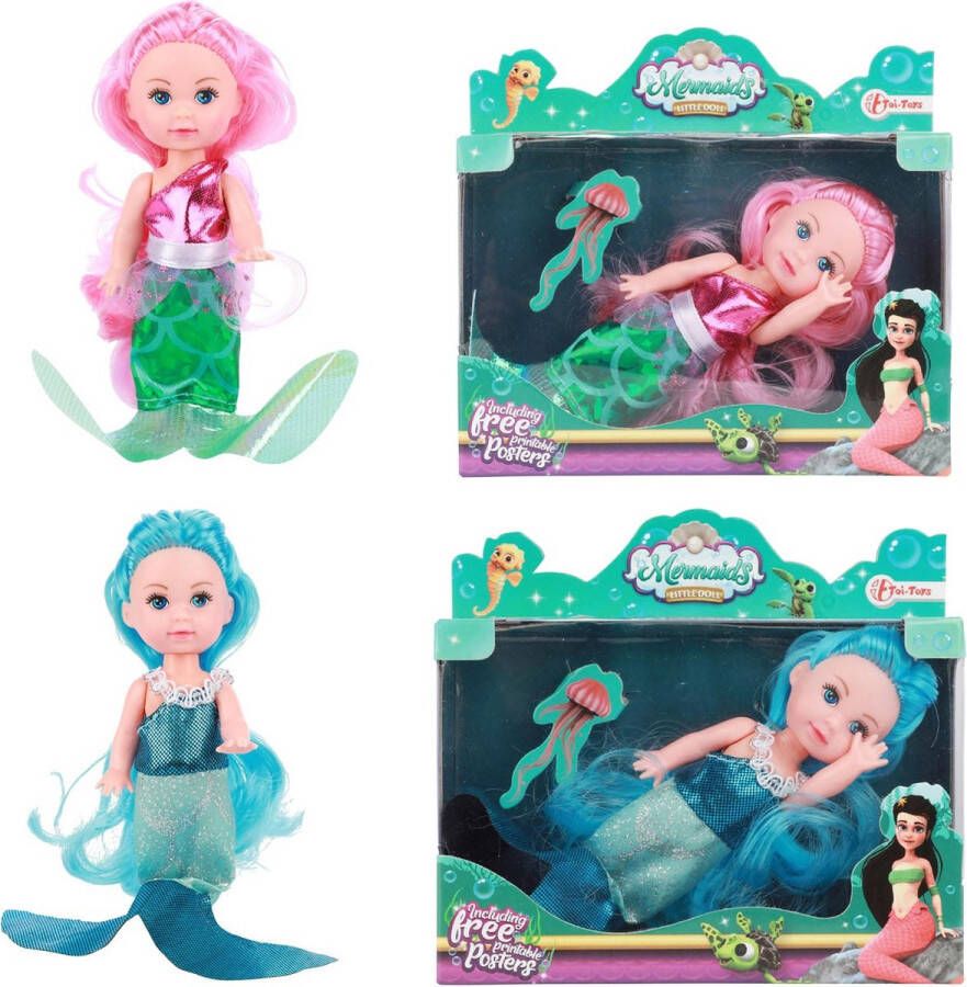 Toi-Toys Mermaids Zeemeerminpop Dream Hair 11cm