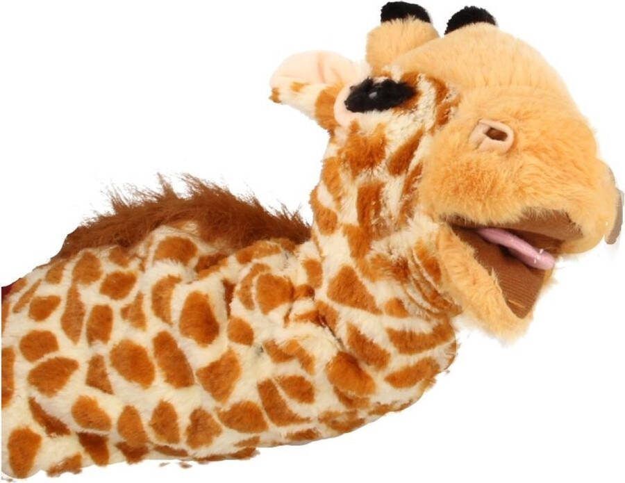 Toi-Toys Pluche Giraffe Handpop Lang