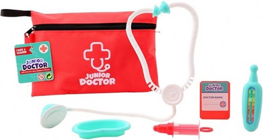 Toi-Toys Speelgoed doktersset in etui speelset dokter zuster verpleegster ziekenhuis funcadeau schoencadeautje