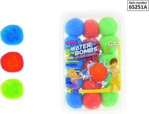 Toi-Toys Splashballen Blauw groen rood 15 Stuks