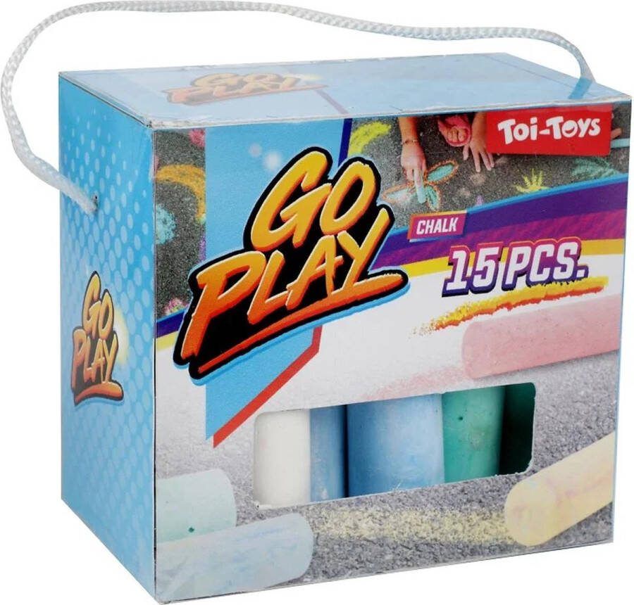 Toi-Toys Stoepkrijt 15 stuks