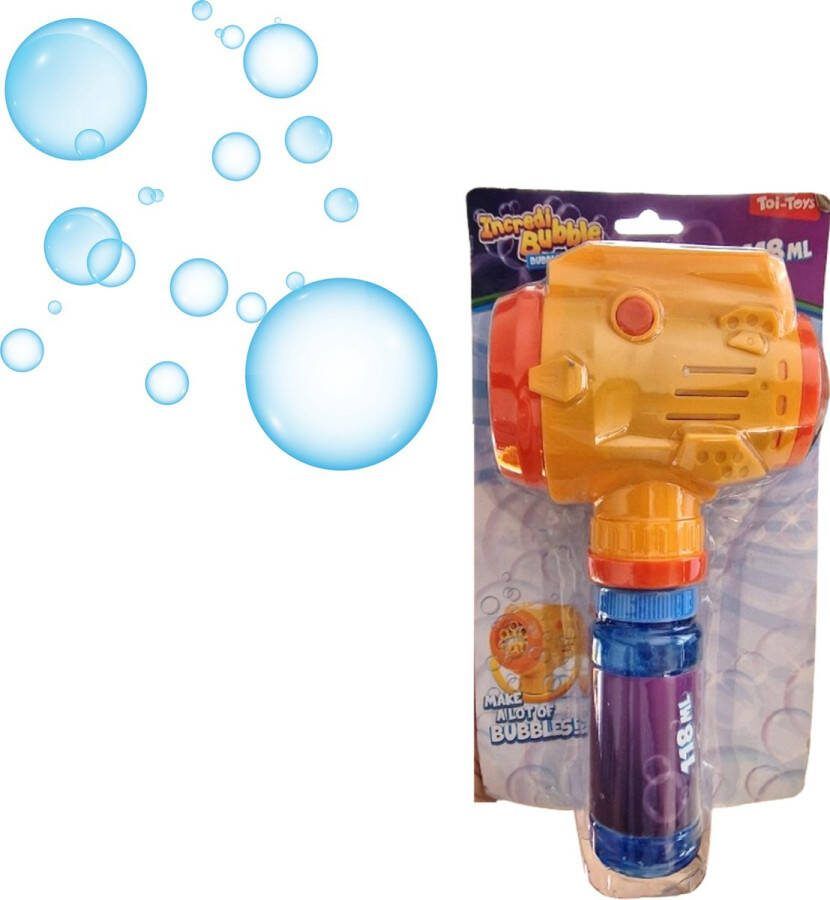 Toi-Toys Super bellenblaas hamer Inclusief sop Duizenden bellen per minuut Buitenspeelgoed Kinderen