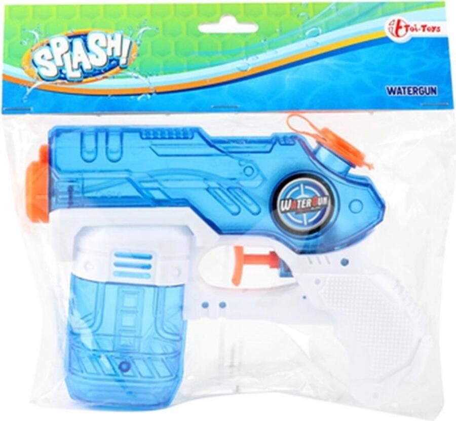 Toi-Toys Waterpistool Splash Junior 19 Cm Blauw