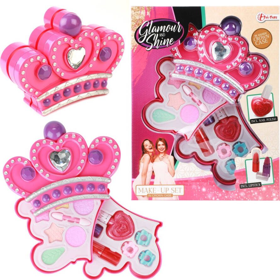 Toi-Toys Toitoys Make-up Set Kroon Deluxe Kunstof Vanaf 5 jaar Medium