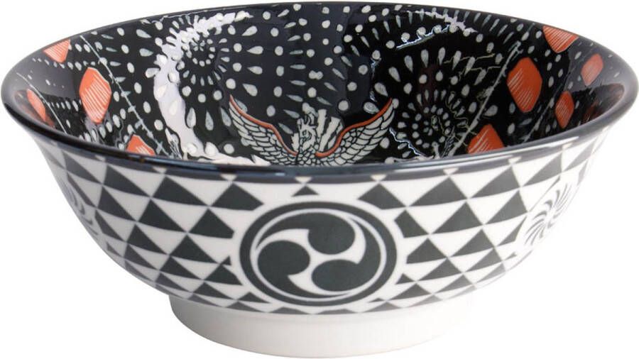 Tokyo Design Studio – Ramen bowl Noodle kom Asakusa – Matsuri 20.5x8cm – 1250ml