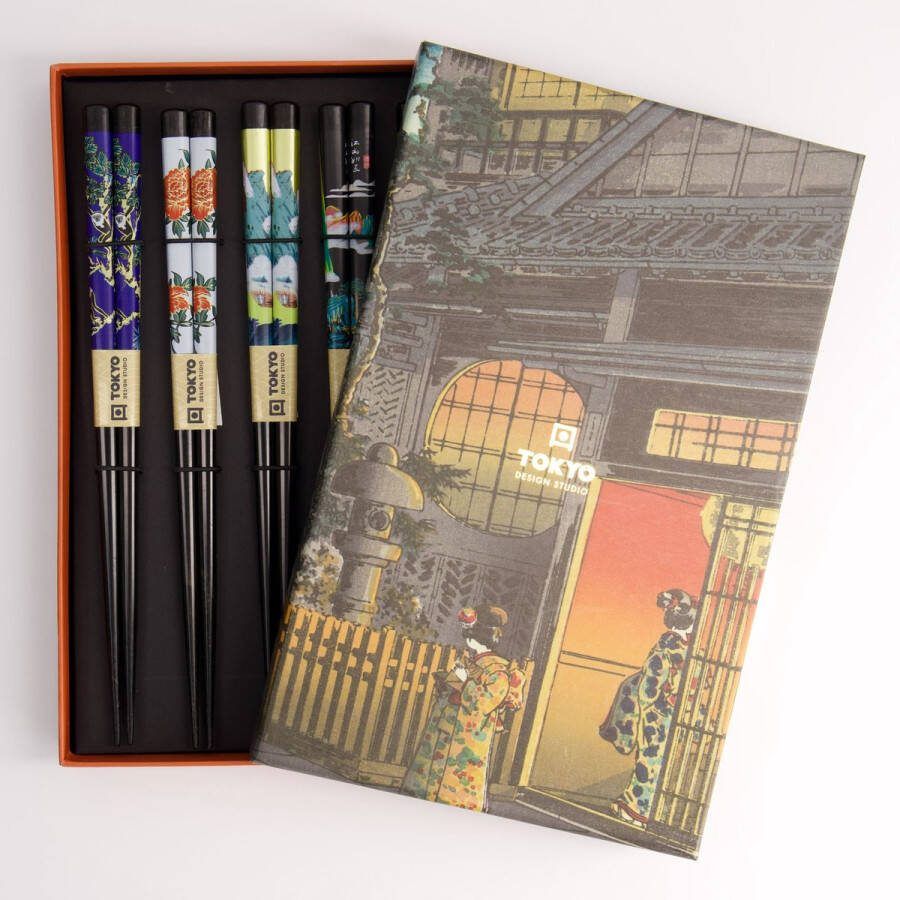 Tokyo Design Studio Chopstick Set Eetstokjes 5 paar Maiko