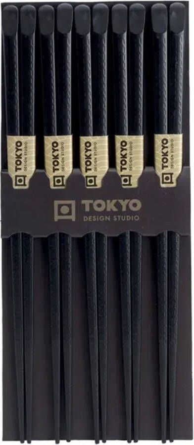 Tokyo Design Studio – Chopstick Set Eetstokjes Met Giftbox – Glasvezel – Tensoge – 5 paar