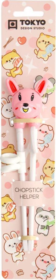Tokyo Design Studio Chopsticks- Konijn Roze (eetstokjes kind)