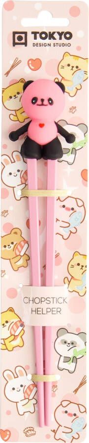 Tokyo Design Studio Chopsticks- Panda Roze (kind eetstokjes)