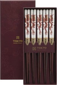 Tokyo Design Studio – Chopsticks Set Eetstokjes – Draken 5 stuks