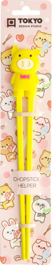 Tokyo Design Studio Chopsticks- Varken Geel- (eetstokjes kind)