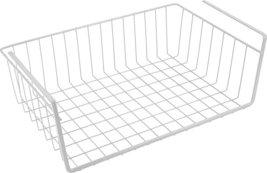 Metaltex Tomado Hangmand wit Ophangen zonder boren Voor in kledingkast 40 cm breed