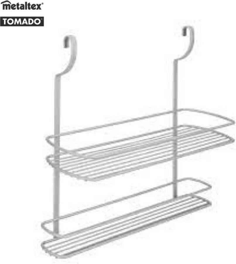 Tomado Metaltex By Tomado City Line Rail Ophang Opberger 35 x 12 x 38 cm