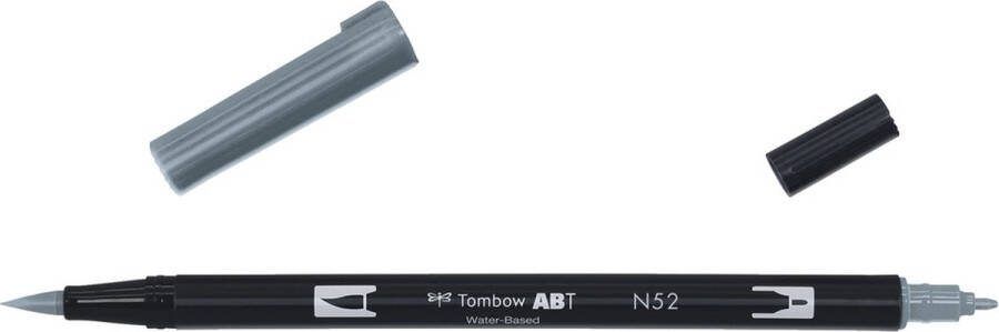 Tombow ABT dual brush pen Cool Grey 8 ABT-N52