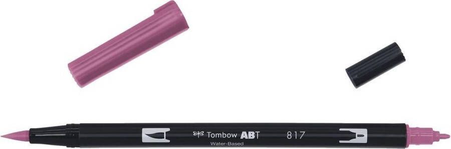 Tombow ABT dual brush pen Mauve ABT-817
