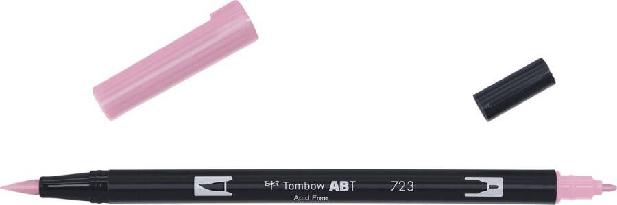 Tombow ABT dual brush pen pink ABT-723