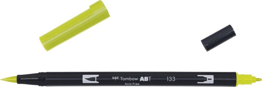 Tombow ABT dubbele brushpen chartreuse ABT-133