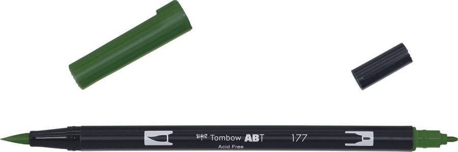 Tombow ABT dubbele brushpen dark jade ABT-177