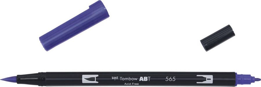 Tombow ABT dubbele brushpen deep blue ABT-565