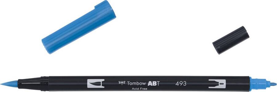 Tombow ABT dubbele brushpen reflex blue ABT-493