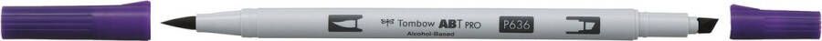 Tombow ABT PRO Marker op alcoholbasis imperial purple 6 stuks