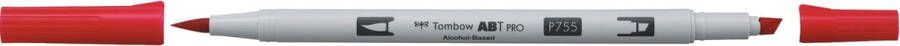 Tombow ABT PRO Marker op alcoholbasis rubine red 6 stuks