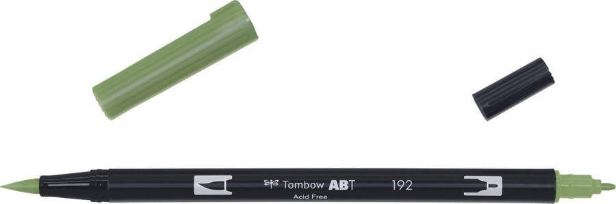 Tombow Brush pen ABT dual brush pen Asparagus