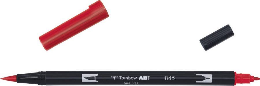 Tombow Brush pen ABT dual brush pen Carmine